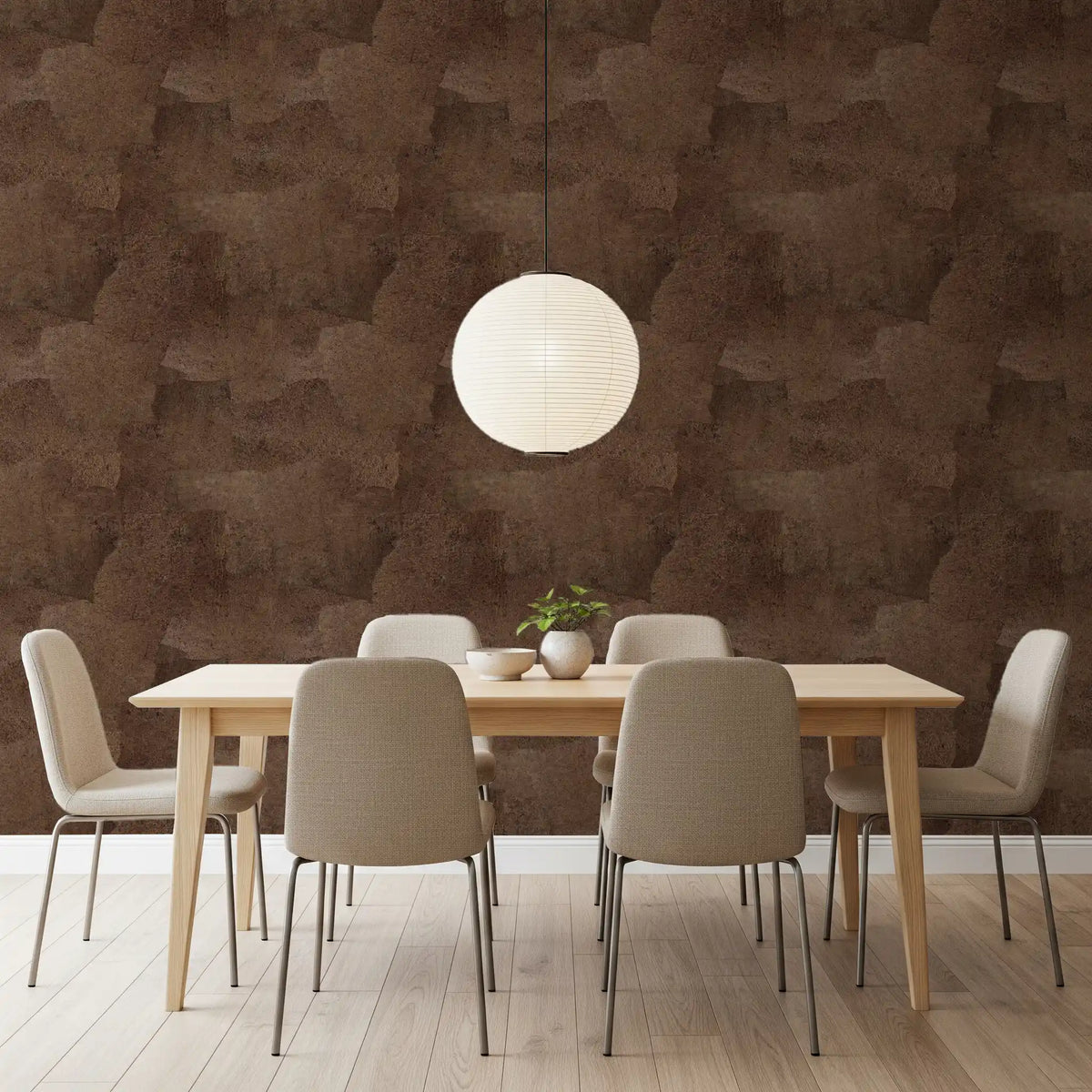Torn Leather - Sable Wallpaper⁠