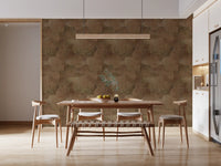 Torn Leather - Madder Wallpaper⁠