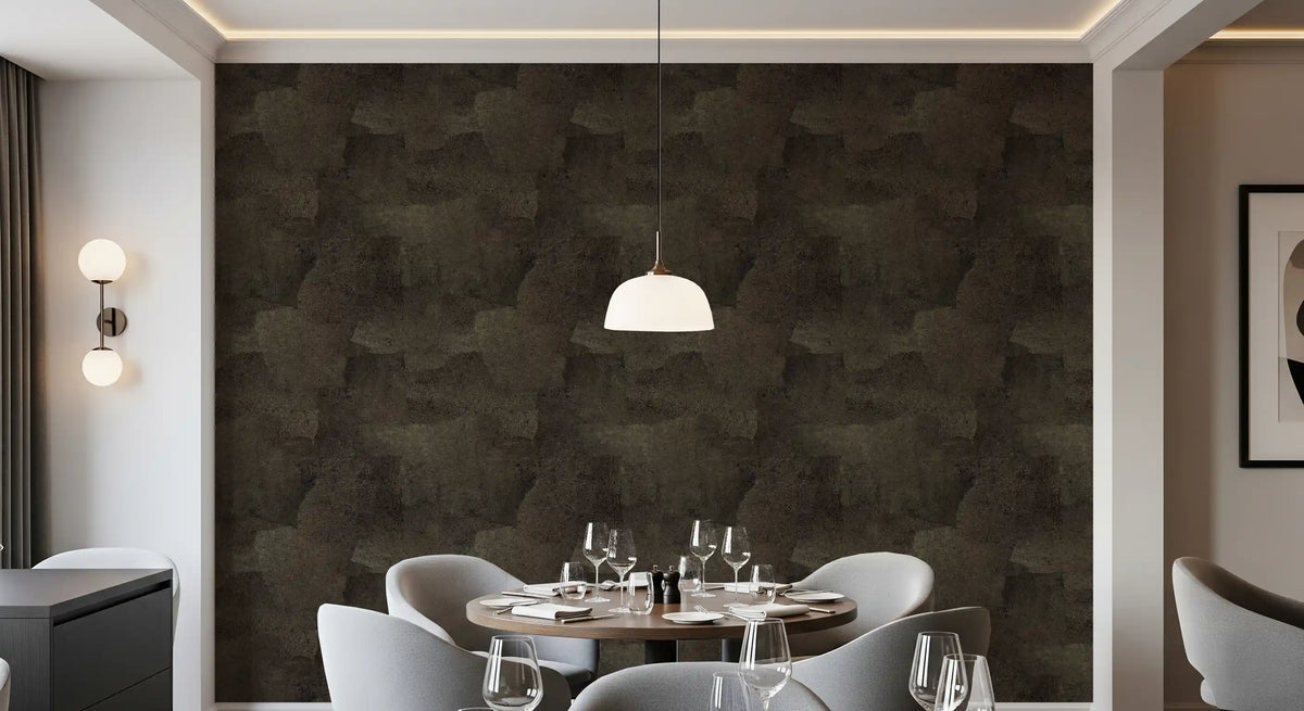 Torn Leather - Umber Wallpaper⁠