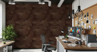 Torn Leather - Chocolate Wallpaper⁠