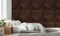 Torn Leather - Chocolate Wallpaper⁠