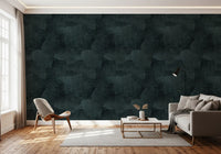 Torn Leather - Petrol Wallpaper⁠