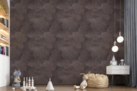 Torn Leather - Fig Wallpaper⁠