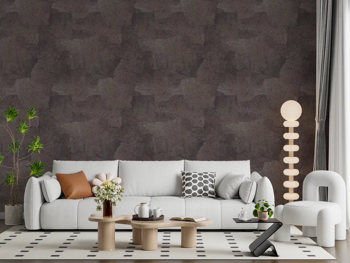 Torn Leather - Fig Wallpaper⁠