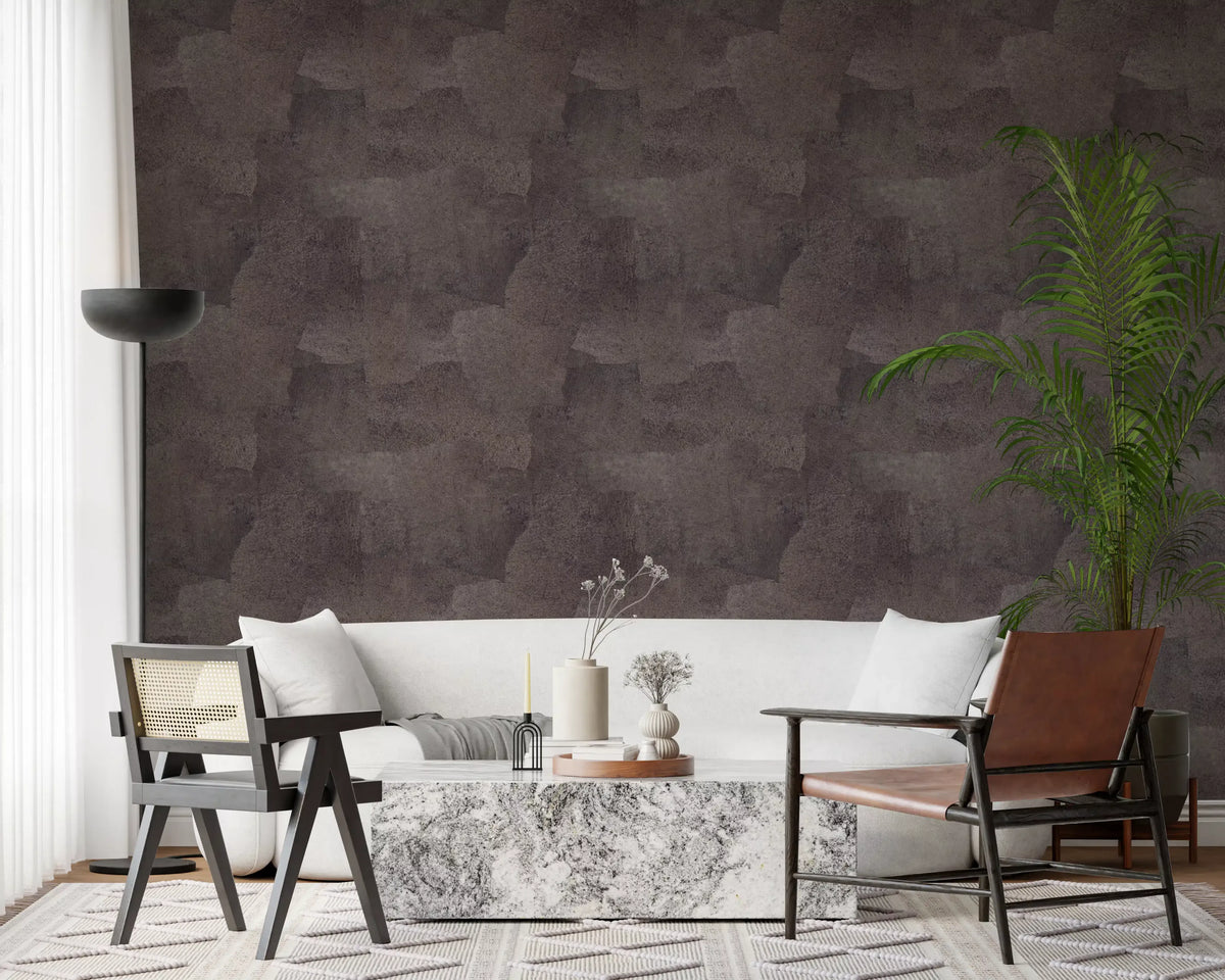 Torn Leather - Fig Wallpaper⁠
