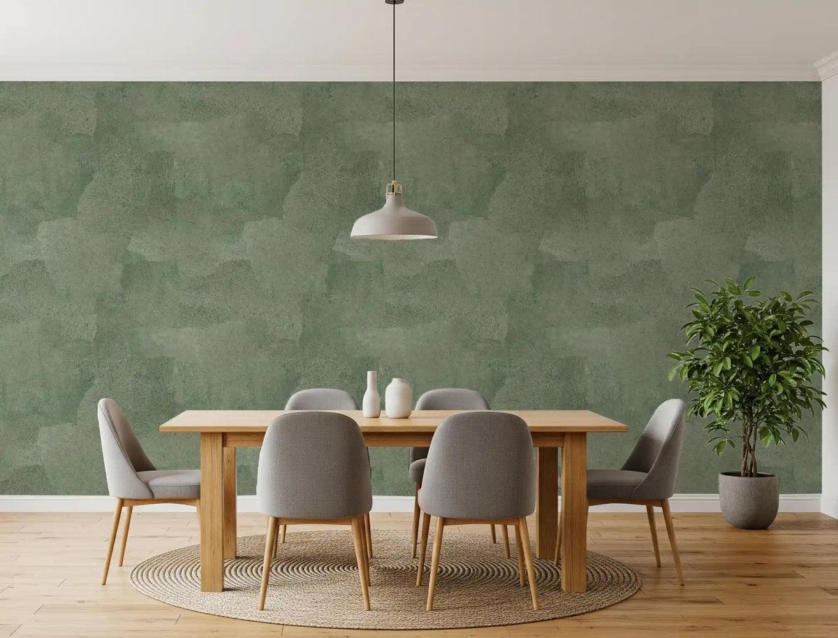 Torn Leather - Celadon Wallpaper⁠