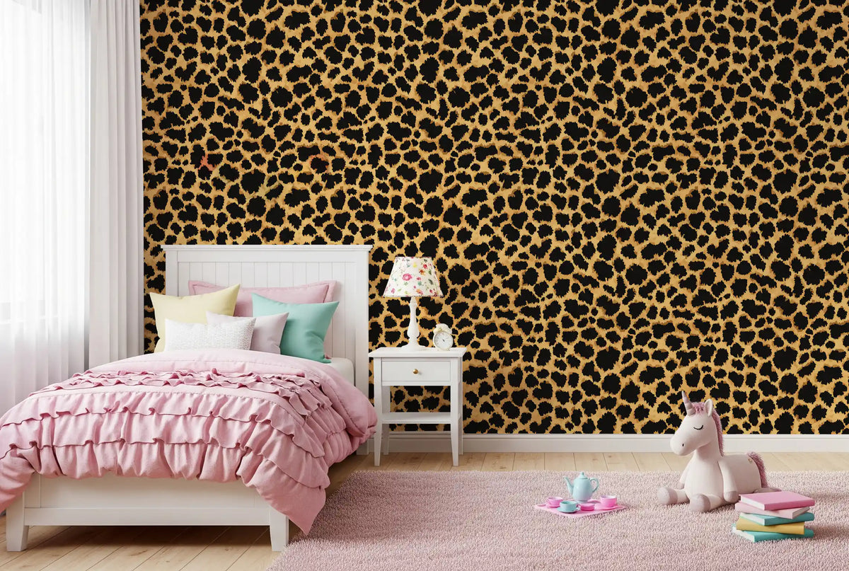 Wild Safari Animal Print Wallpaper⁠