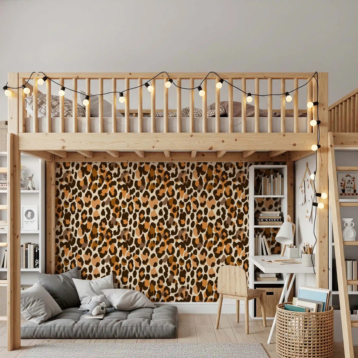 Classic Spotted Animal Print Wallpaper⁠