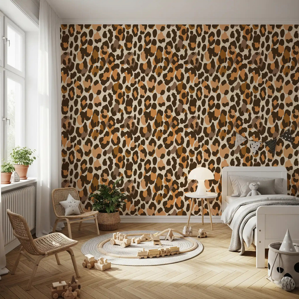 Classic Spotted Animal Print Wallpaper⁠