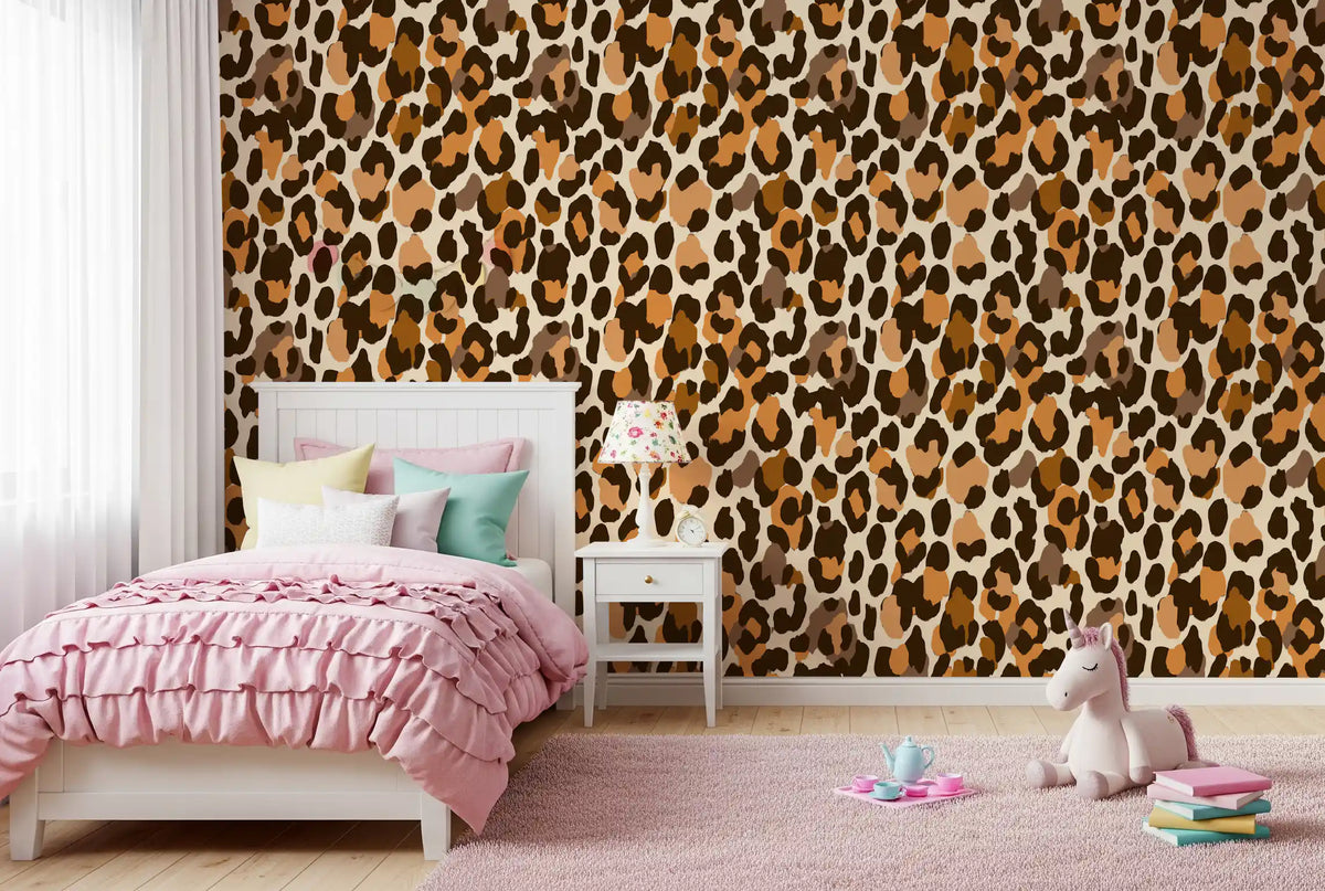 Classic Spotted Animal Print Wallpaper⁠