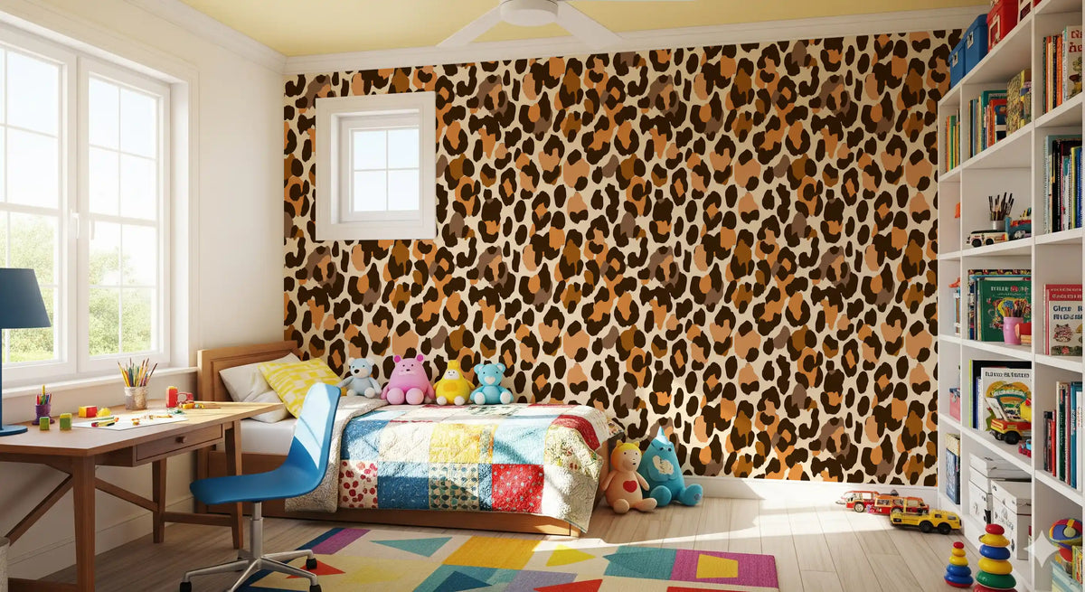 Classic Spotted Animal Print Wallpaper⁠