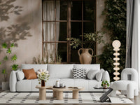 Rustic Ivy Framed Window Wall Mural