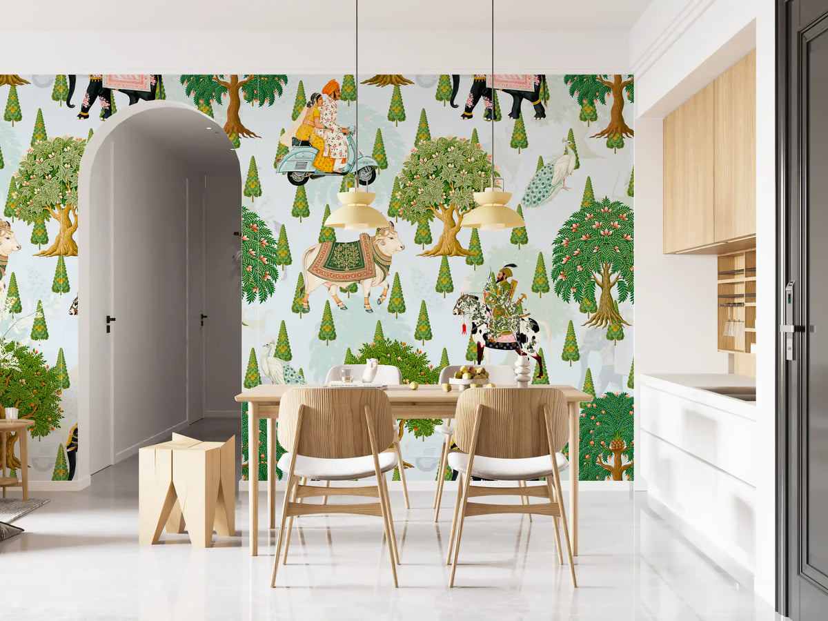 Ananya Indian  Wall Mural