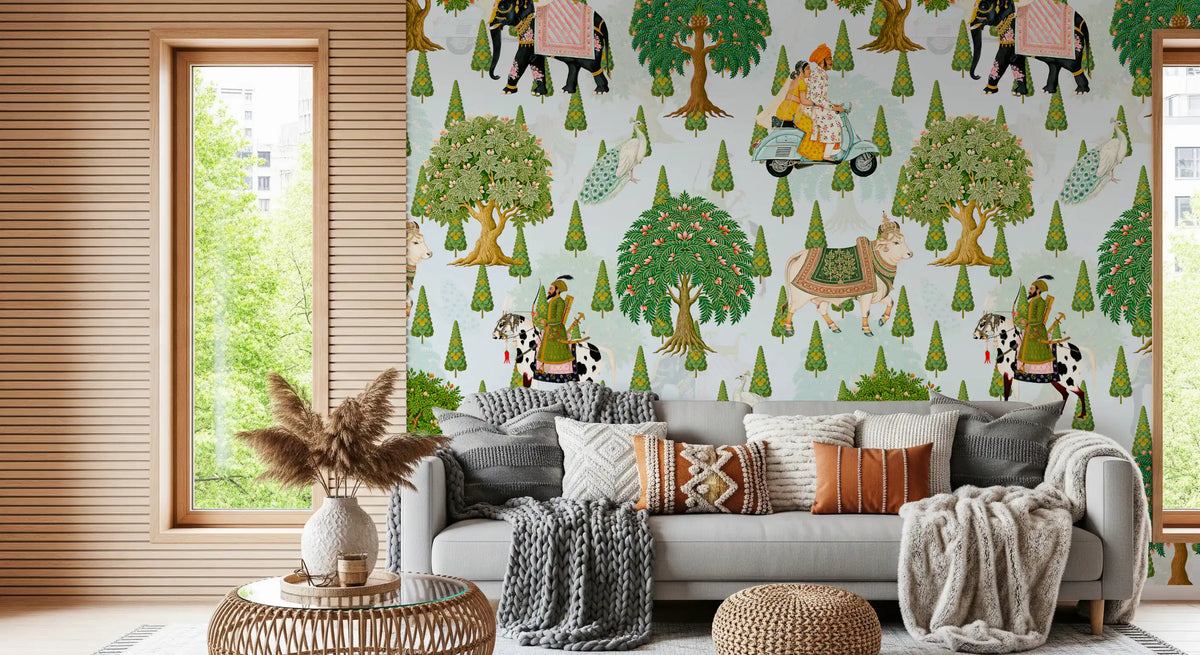 Ananya Indian  Wall Mural
