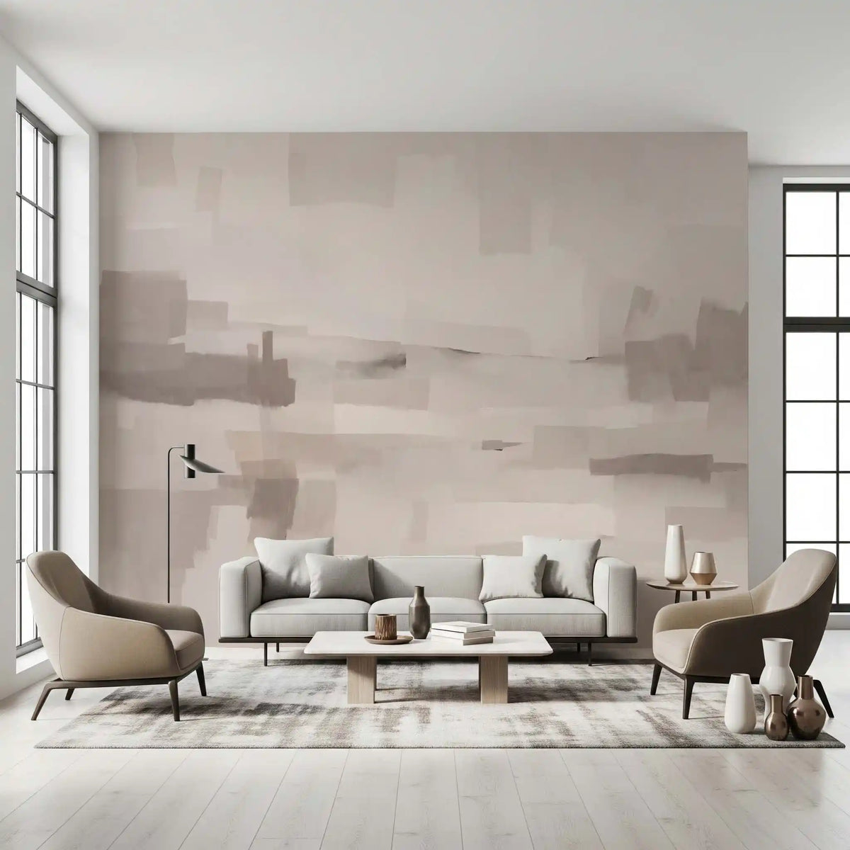 Velvet Dusk - Smoke Wall Mural
