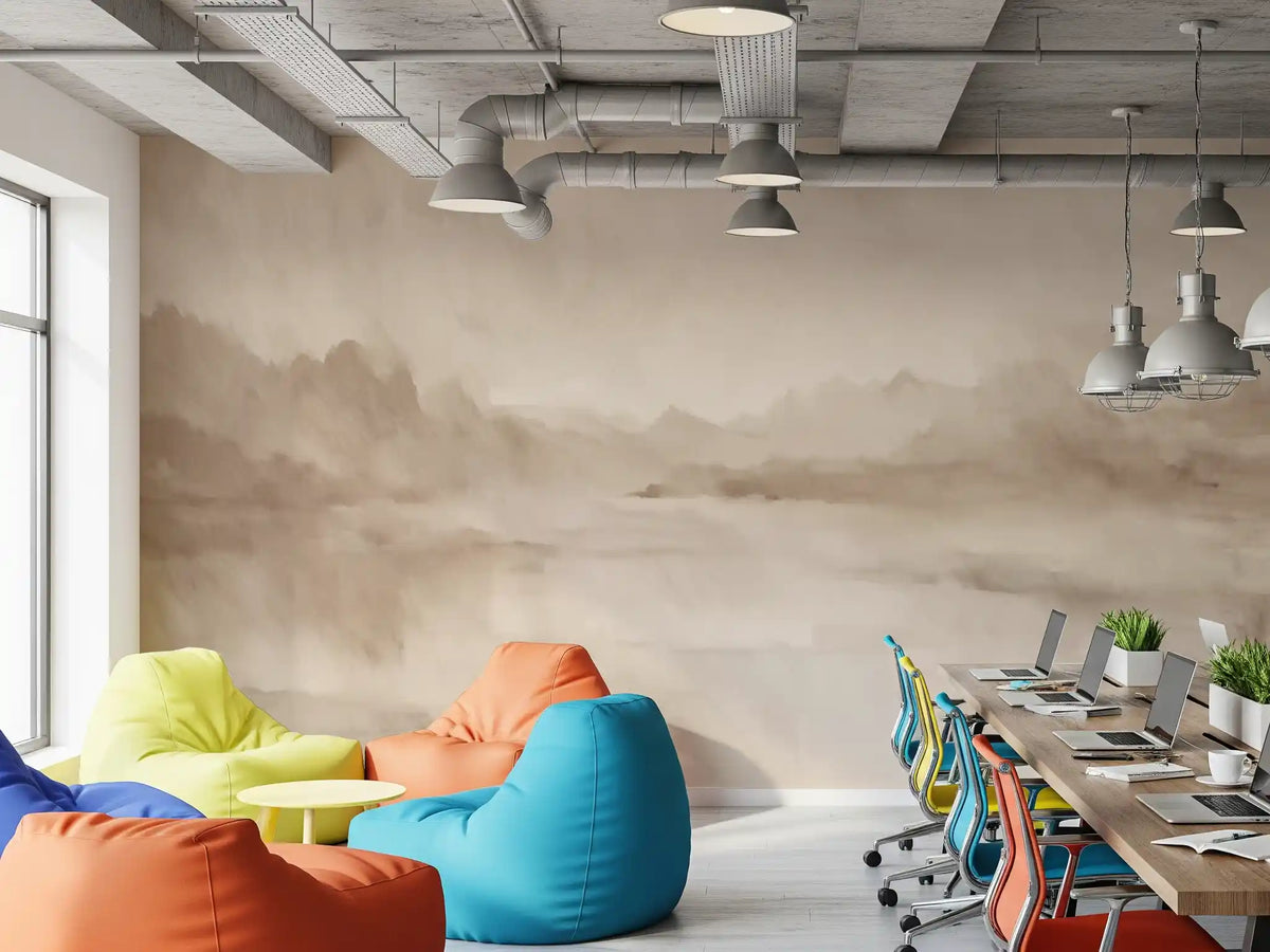 Velvet Horizon - Sepia Wall Mural