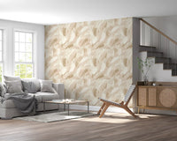 Neutral Brushstroke Sweep Wallpaper⁠