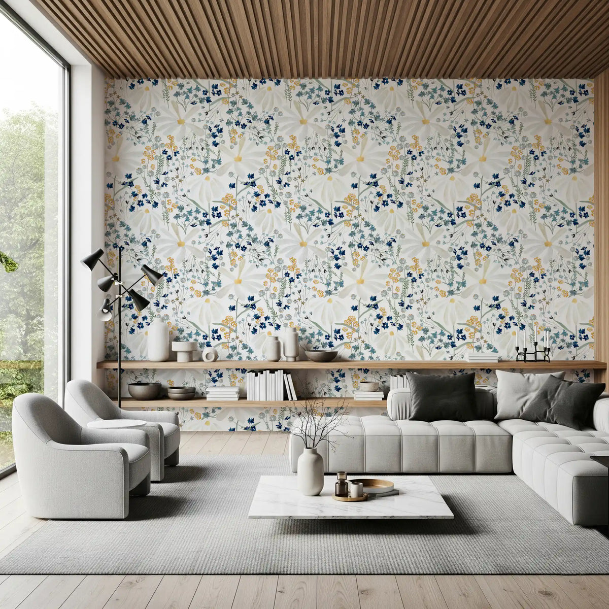 Nottingham Daisies Wallpaper⁠