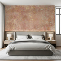 Rustic Earth Tones Marble Texture Wall Mural