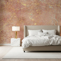 Rustic Earth Tones Marble Texture Wall Mural