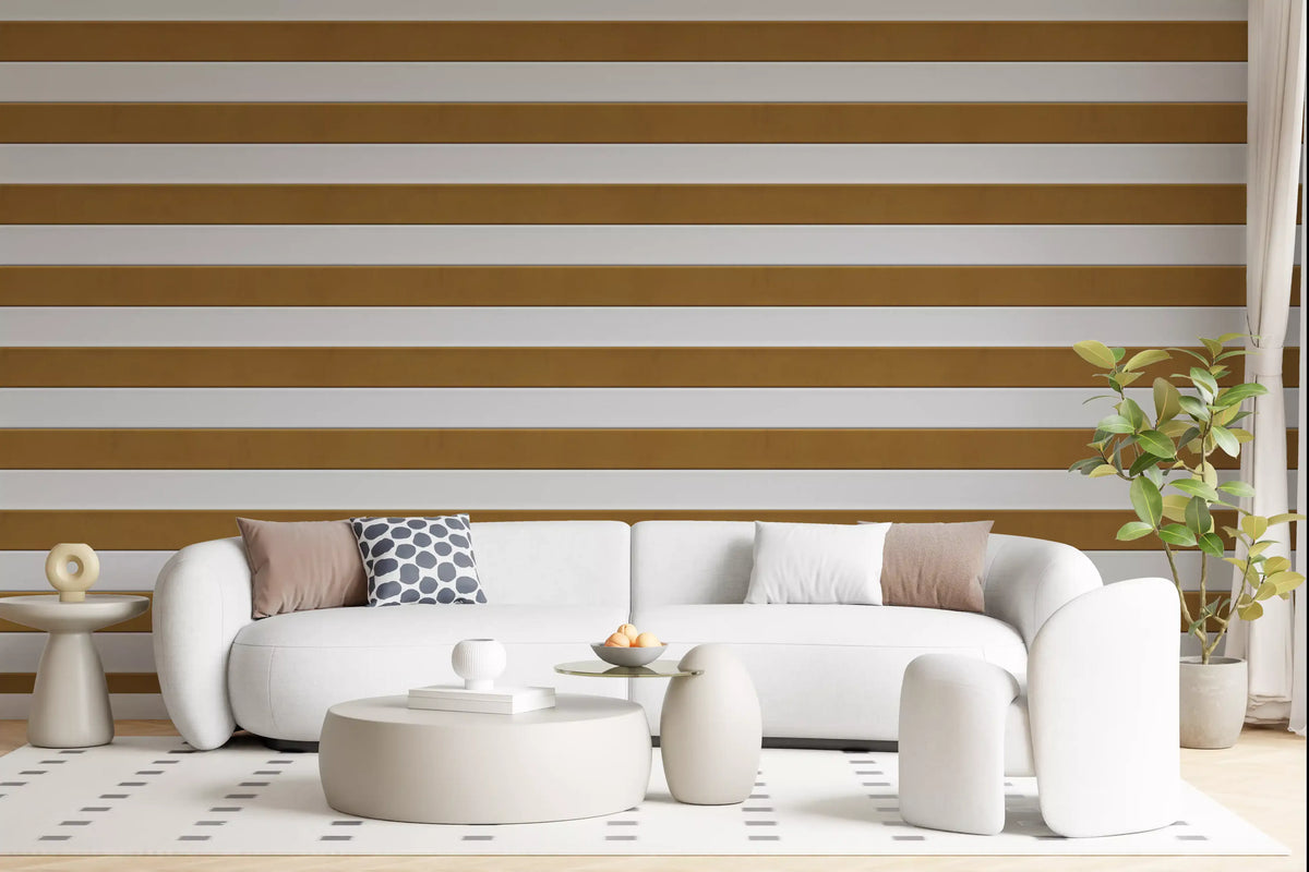 Golden Beige Striped Texture Wallpaper Wallpaper⁠