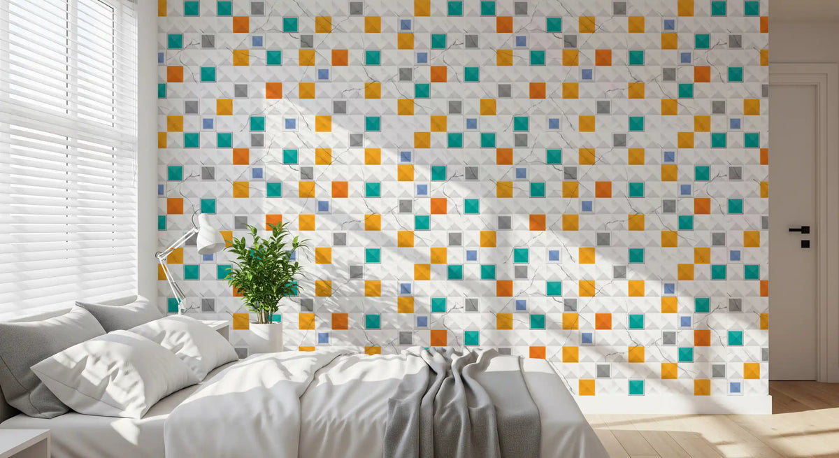 Luxury Gold Geometric Marble Wallpaper Wallpaper⁠