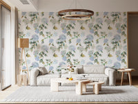 Blue Hydrangeas Wallpaper⁠