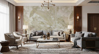 Neutral Beige Tropical Wallpaper Mural Wall Mural