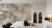 Warm Sand Golden Ginkgo Leaf Vintage Wall Mural Wall Mural