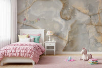 Natural Cream Onyx Vein Wall Mural