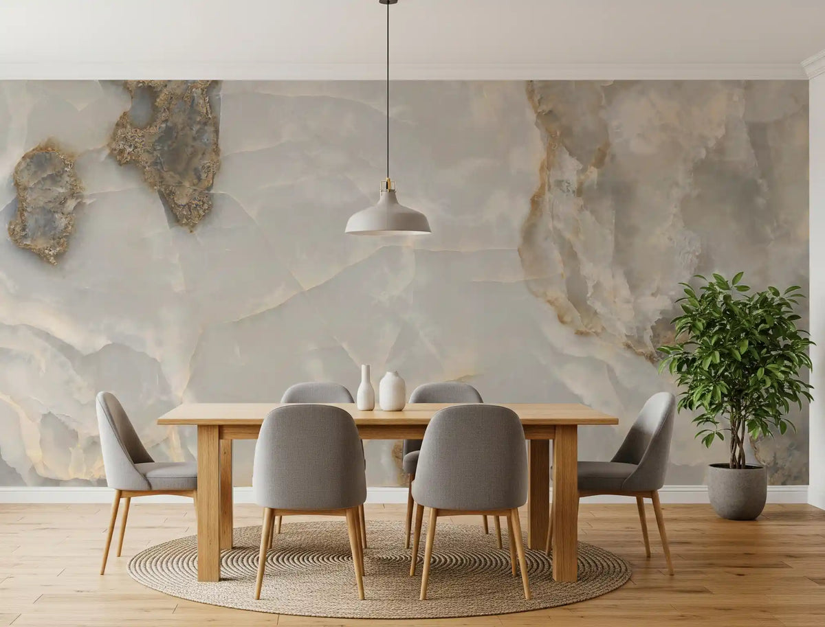 Abstract Stone Slabs Wall Mural