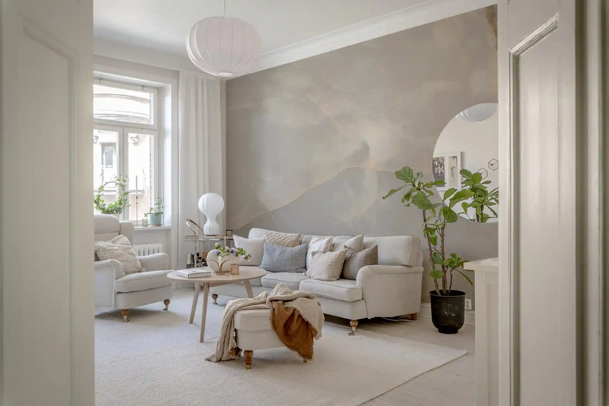 Abstract Stone Slabs Wall Mural