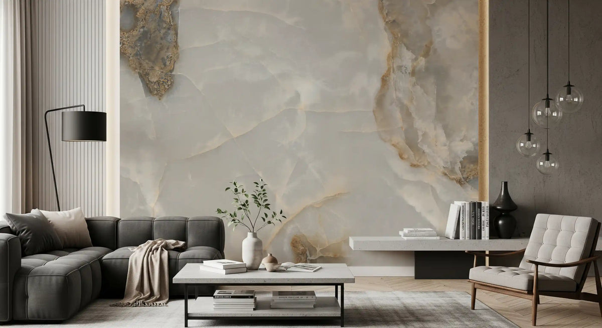 Abstract Stone Slabs Wall Mural
