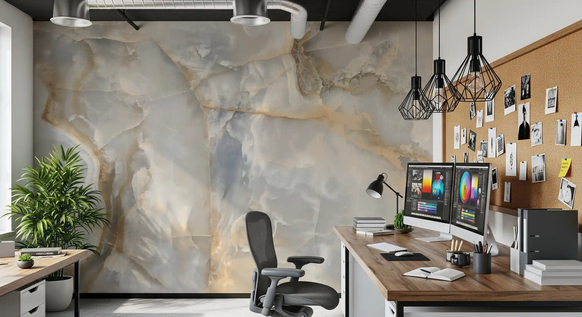 Natural Marble Vein Texture Mural Wall Mural