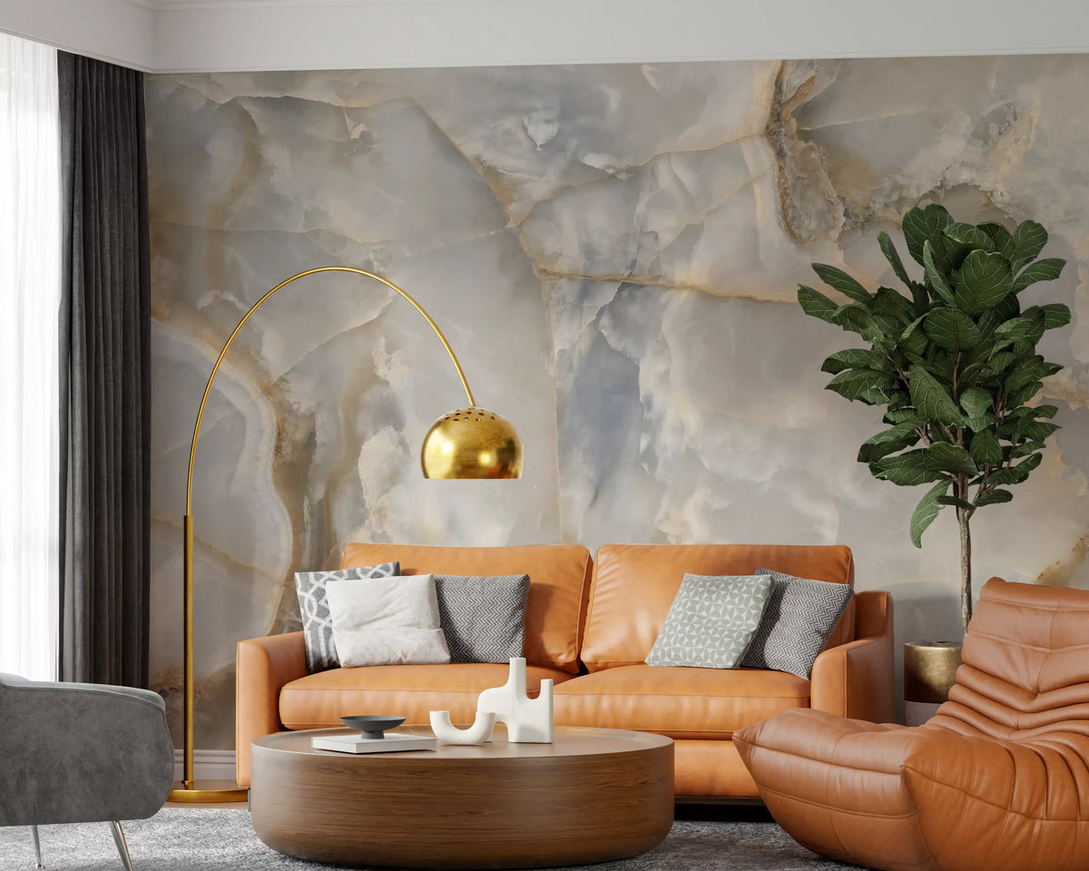 Natural Marble Vein Texture Mural Wall Mural