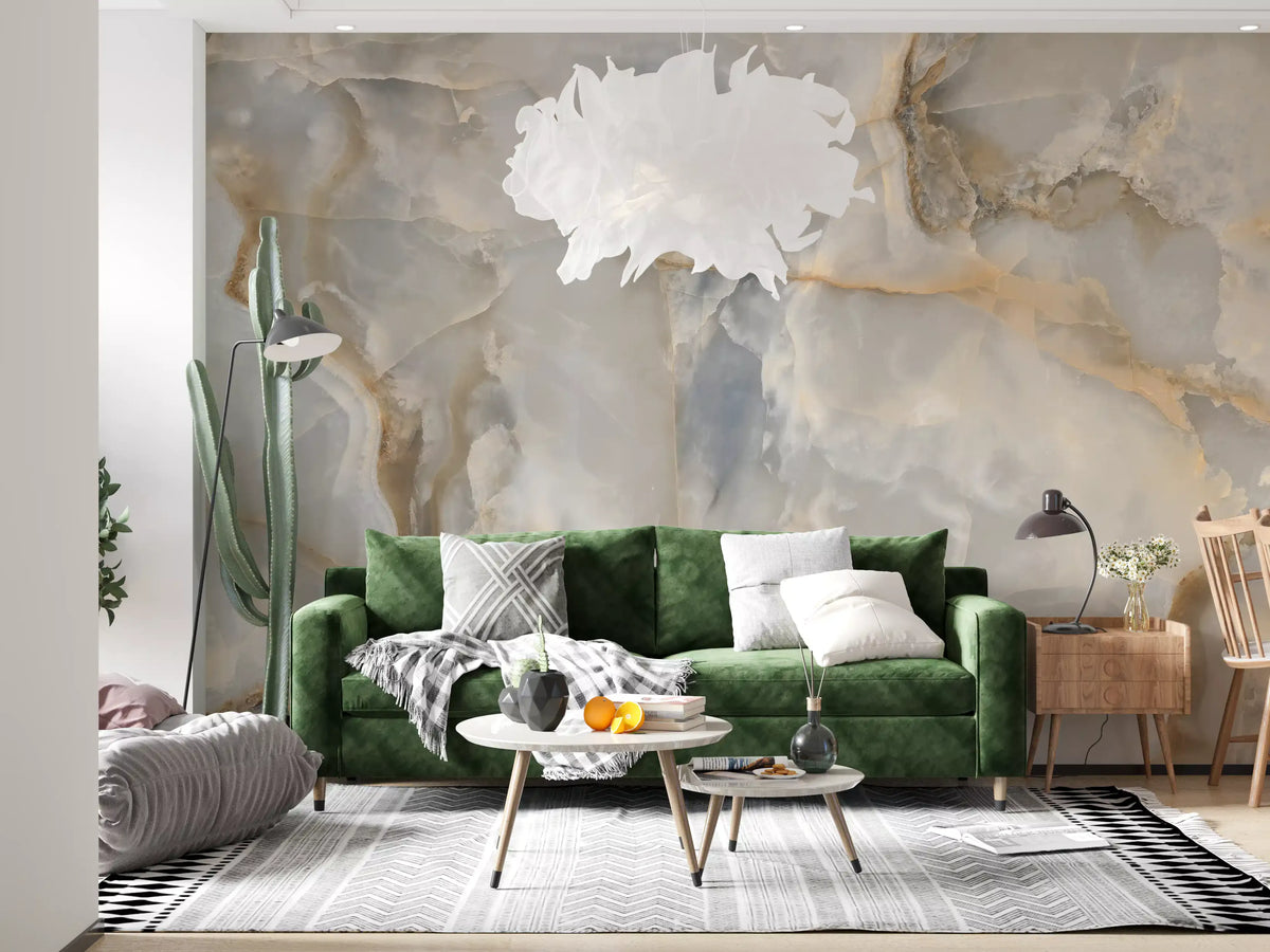 Natural Marble Vein Texture Mural Wall Mural