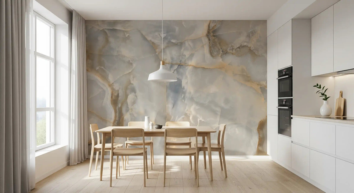 Natural Marble Vein Texture Mural Wall Mural