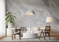 Cool Grey Marble Vein Slab Wall Mural