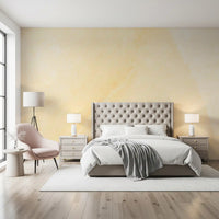 Sunlit Cream Marble Texture Wall Mural