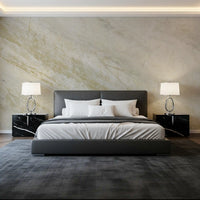 Cream and Sand Marble Vein Wall Mural