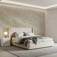 Cream and Sand Marble Vein Wall Mural