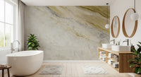 Golden Vein Marble Texture Wall Mural