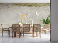 Golden Vein Marble Slab Wall Mural
