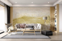 Earthy Tones Stone Flow Wall Mural
