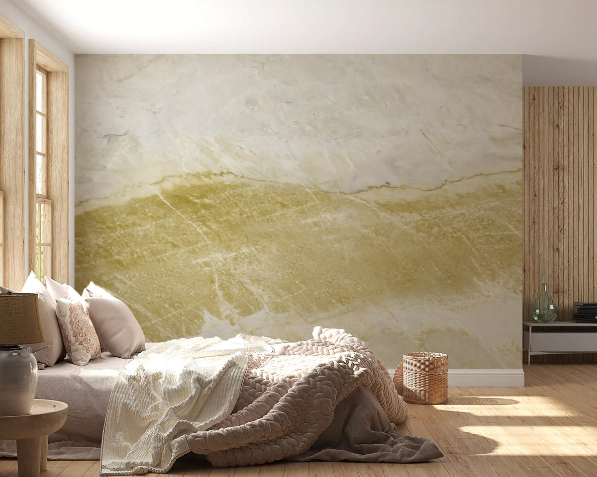 Earthy Tones Stone Flow Wall Mural