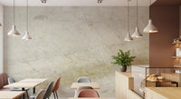 Cream Honed Stone Texture Wall Mural