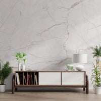 Minimalist Soft Blush Stone Wall Mural