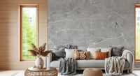 Cool Grey Stone Texture Wall Mural