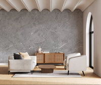Minimalist Grey Marble Stone Texture Wall Mural