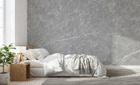 Classic Grey Veined Marble Wall Mural